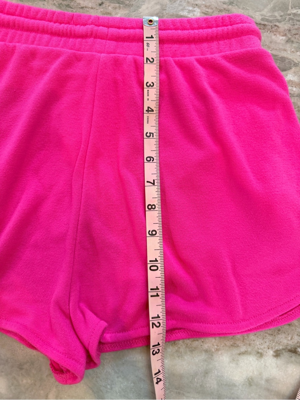 Zara Hot Pink Lounge Shorts Womens Small Casual Summer Sweat Shorts - Picture 7 of 8